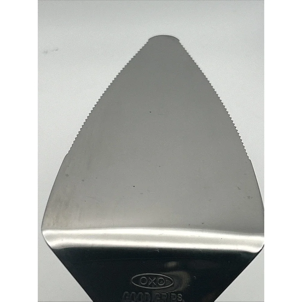 OXO Stainless Steel Pie Server Serrated Cake Slice Dessert Serving Spatula